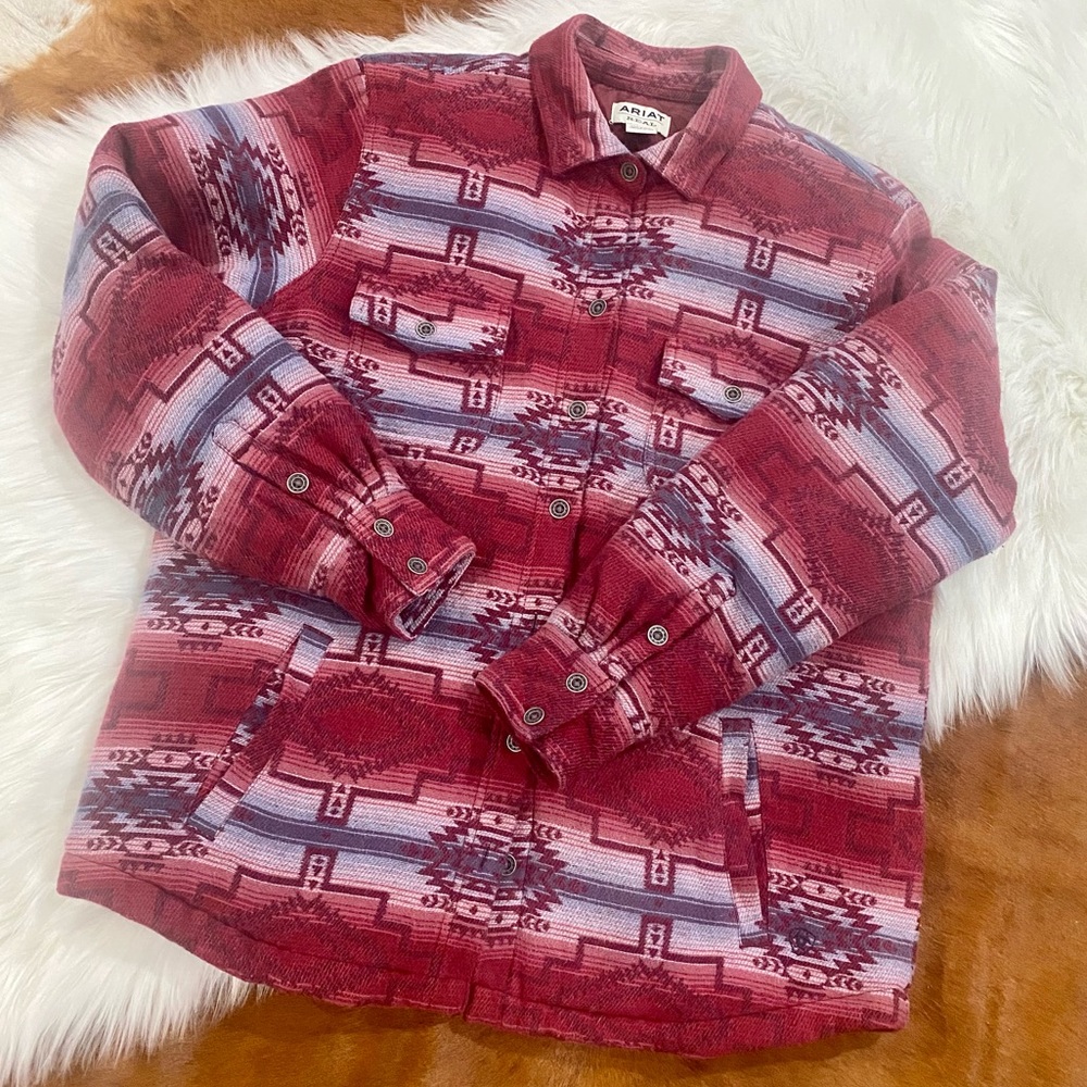 Women's Ariat Shacket Shirt Jacket ~ Sz. XL